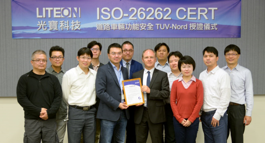 LITE-ON Attaches Importance to Automotive Functional Safety and Obtains ISO 26262 Certification