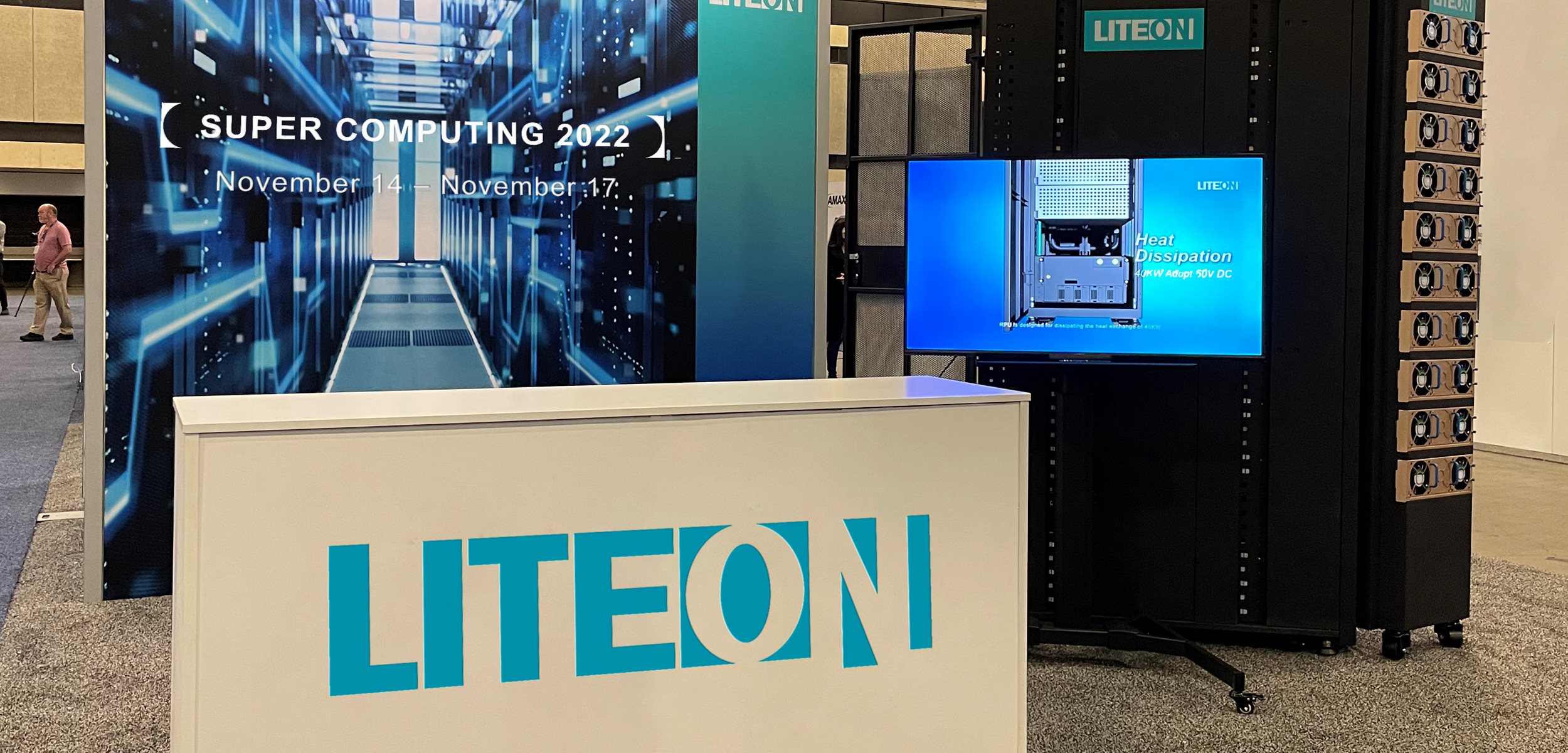 LITEON Showcase Strength in Total Solution for High Performance Computing at SC22 in Dallas Texas